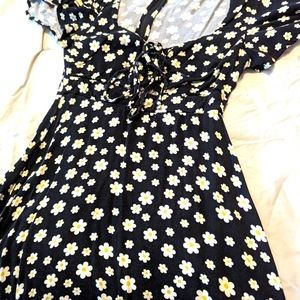 Flirty floral skater dress